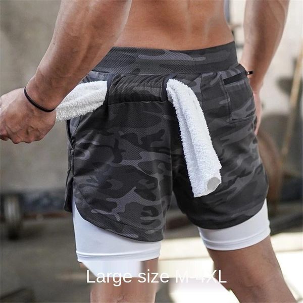 gym clothing men's sports pants double-layer shorts running outdoors fitness yoga training basketball, White;black
gym clothing men's sports pants double-layer shorts running outdoors fitness yoga training basketball, White;black