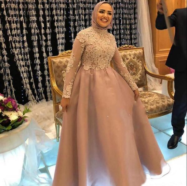evening dresses high neck tulle a line long sleeve floor-length applique formal none train prom party gowns, Black;red
evening dresses high neck tulle a line long sleeve floor-length applique formal none train prom party gowns, Black;red