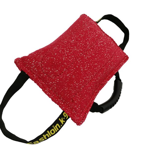 Bit Resistant Dog Training Hemp Pillow Chew Toy With Handles Dogs Bite Stick Tug Teeth Cleaning Interactive Toys Red M
Bit Resistant Dog Training Hemp Pillow Chew Toy With Handles Dogs Bite Stick Tug Teeth Cleaning Interactive Toys Red M