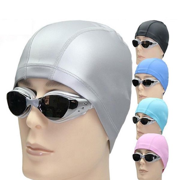 no logo pure color pu men's and women's swimming cap waterproof high elastic caps ear protection long hair spa
no logo pure color pu men's and women's swimming cap waterproof high elastic caps ear protection long hair spa