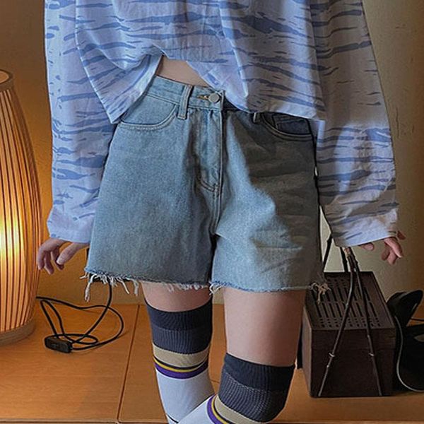 women's jeans large size denim shorts summer loose split high waist slim 2021 straight pants ripped women, Blue
women's jeans large size denim shorts summer loose split high waist slim 2021 straight pants ripped women, Blue