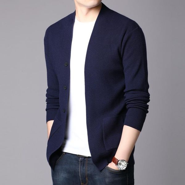 men's sweaters 2021 autumn winter casual men korean all-match v-neck oversize cardigan jumper sweater male fashion knitted, White;black
men's sweaters 2021 autumn winter casual men korean all-match v-neck oversize cardigan jumper sweater male fashion knitted, White;black