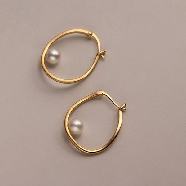 hoop & huggie wtltc simple metal pearls irregular circle earrings for women minimalist waved round hoops femme charms jewelry, Golden;silver
hoop & huggie wtltc simple metal pearls irregular circle earrings for women minimalist waved round hoops femme charms jewelry, Golden;silver