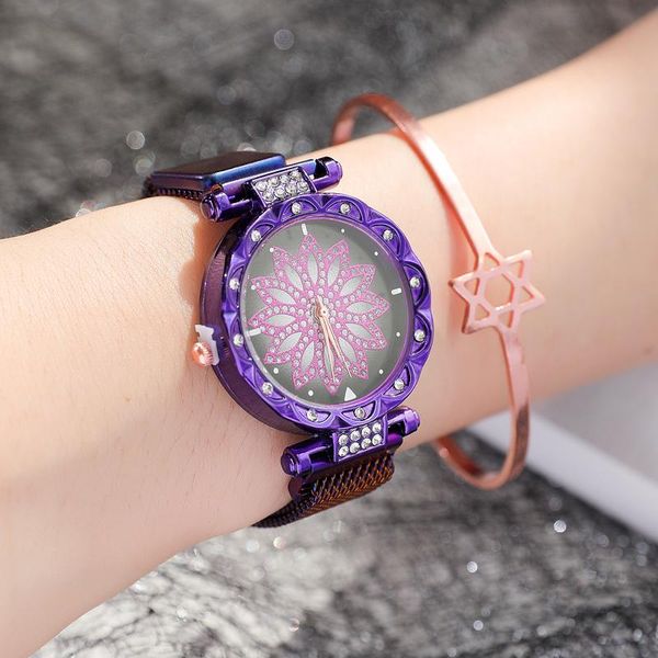wristwatches watches for women stylish stainless steel mesh magnetic buckle quartz wristwatch floral ladies watch rolej mujer, Slivery;brown
wristwatches watches for women stylish stainless steel mesh magnetic buckle quartz wristwatch floral ladies watch rolej mujer, Slivery;brown