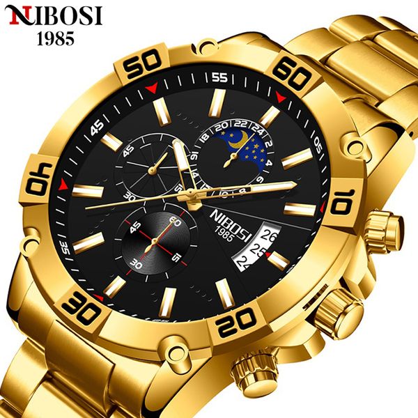 nibosi 2021 new men watches luxury brand wrist watch military chronograph fashion quartz watch men clock relogio masculinog, Slivery;brown
nibosi 2021 new men watches luxury brand wrist watch military chronograph fashion quartz watch men clock relogio masculinog, Slivery;brown