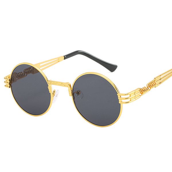 wholesale round punk sunglasses men's and women's spring leg frame sun street smetal prince 70% off outlet online sale, White;black
wholesale round punk sunglasses men's and women's spring leg frame sun street smetal prince 70% off outlet online sale, White;black