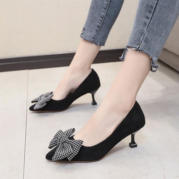 dress shoes fairy gentle pointed bow stilettos small fresh women's light comfortable outdoor simple w32-04, Black
dress shoes fairy gentle pointed bow stilettos small fresh women's light comfortable outdoor simple w32-04, Black