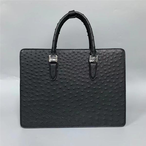 briefcases authentic real true ostrich skin businessmen large 15'' inch passcode briefcase genuine leather male handle working han
briefcases authentic real true ostrich skin businessmen large 15'' inch passcode briefcase genuine leather male handle working han