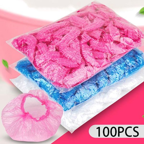 shower caps 100pcs disposable transparent and waterproof hair salon el one-off bathing elastic hat bathroom products
shower caps 100pcs disposable transparent and waterproof hair salon el one-off bathing elastic hat bathroom products