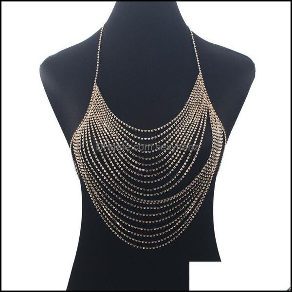 other body jewelry breast chain women crystal bra bikini luxury rhinestone statement harness beach summer jewellry drop delivery 2021 m, Slivery;golden
other body jewelry breast chain women crystal bra bikini luxury rhinestone statement harness beach summer jewellry drop delivery 2021 m, Slivery;golden