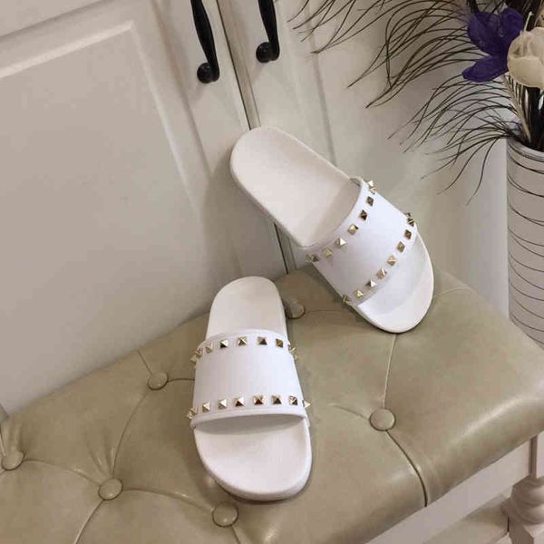 80% off store online summer rivets for women genuine leather slides beach shoes ladies luxury brand designer slippers sandals, Black
80% off store online summer rivets for women genuine leather slides beach shoes ladies luxury brand designer slippers sandals, Black