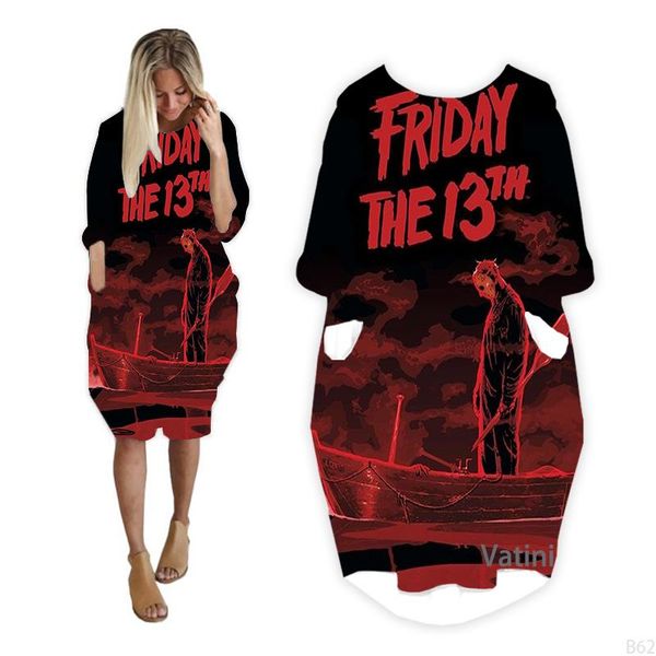 casual dresses wholesale 3d print long horror movie pocket loose robe summer dress for women, Black;gray
casual dresses wholesale 3d print long horror movie pocket loose robe summer dress for women, Black;gray
