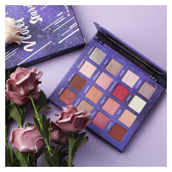 eye shadow maange 16 color matte silky pigment pearlescent earth golden purple fairy long-lasting eyeshadow palette
eye shadow maange 16 color matte silky pigment pearlescent earth golden purple fairy long-lasting eyeshadow palette