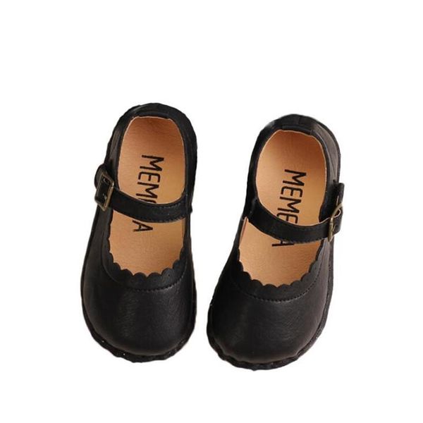 girls retro genuine leather shoes baby princess student soft bottom children black kids loafer flat, Black;grey
girls retro genuine leather shoes baby princess student soft bottom children black kids loafer flat, Black;grey