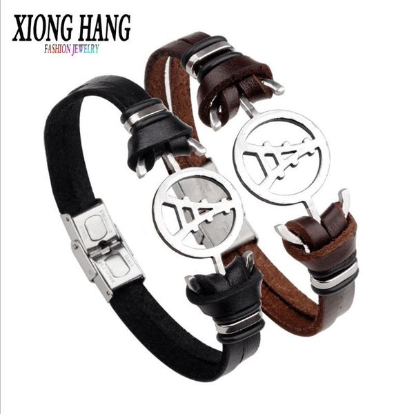 charm bracelets xionghang punk genuine leather for men jewelry stainless steel eiffel tower bangle rope chain multilayer wristband, Golden;silver
charm bracelets xionghang punk genuine leather for men jewelry stainless steel eiffel tower bangle rope chain multilayer wristband, Golden;silver