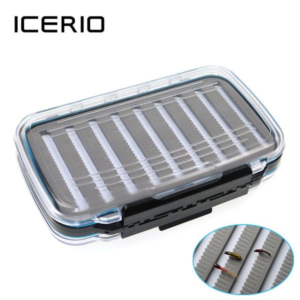 fishing accessories icerio 1 piece box double face slit foam waterproof case 186mm*116mm*40mm nymph dry wet flies tackle
fishing accessories icerio 1 piece box double face slit foam waterproof case 186mm*116mm*40mm nymph dry wet flies tackle