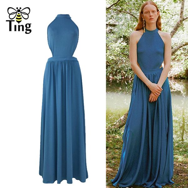 women sleeveless summer dress halter neck chiffon crochet evening maxi long backless open back boho vestidos 210513, Black;gray
women sleeveless summer dress halter neck chiffon crochet evening maxi long backless open back boho vestidos 210513, Black;gray