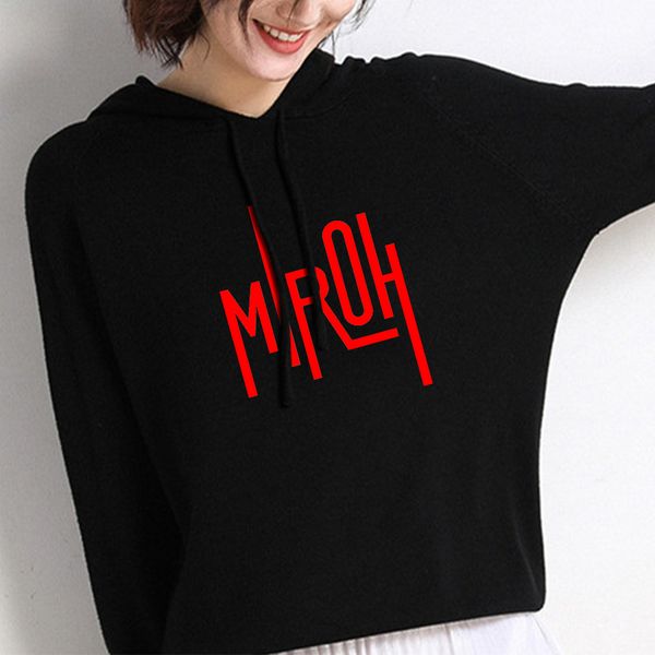 stray kids autumn winter fashion women long sleeve sweater letter oh yes loose pullover, White;black
stray kids autumn winter fashion women long sleeve sweater letter oh yes loose pullover, White;black