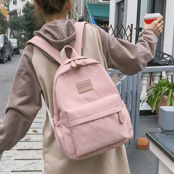 outdoor bags pink backpack waterproof nylon women travel backpacks solid japanese style school bag for teenage girls with chinese characters
outdoor bags pink backpack waterproof nylon women travel backpacks solid japanese style school bag for teenage girls with chinese characters