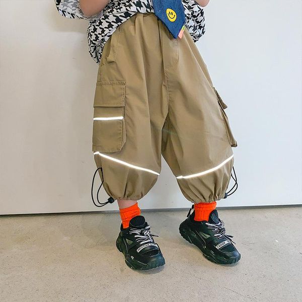 children's clothing boys casual cropped pants 2021 spring and summer leggings trend trousers, Blue
children's clothing boys casual cropped pants 2021 spring and summer leggings trend trousers, Blue