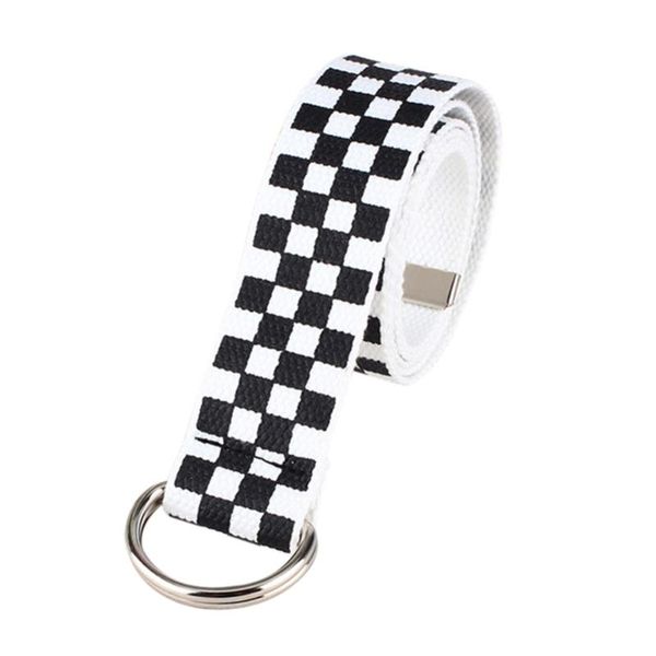 checkered belt women waistband female long plaid checkerboard couple canvas men fashion belts, Black;brown
checkered belt women waistband female long plaid checkerboard couple canvas men fashion belts, Black;brown
