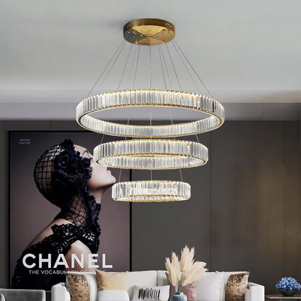 modern led crystal chandelier for living room ring cristal lamp bedroom dining decor light fixture luxury indoor lighting chandeliers
modern led crystal chandelier for living room ring cristal lamp bedroom dining decor light fixture luxury indoor lighting chandeliers