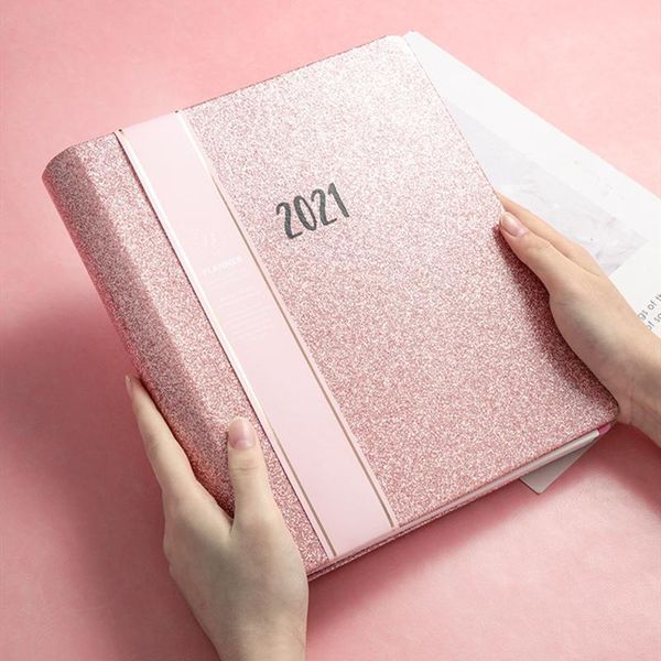 notepads english agenda 2021 planner organizer b5 diary notebook rings office note book calendar journal spiral daily notepad plan, Purple;pink
notepads english agenda 2021 planner organizer b5 diary notebook rings office note book calendar journal spiral daily notepad plan, Purple;pink