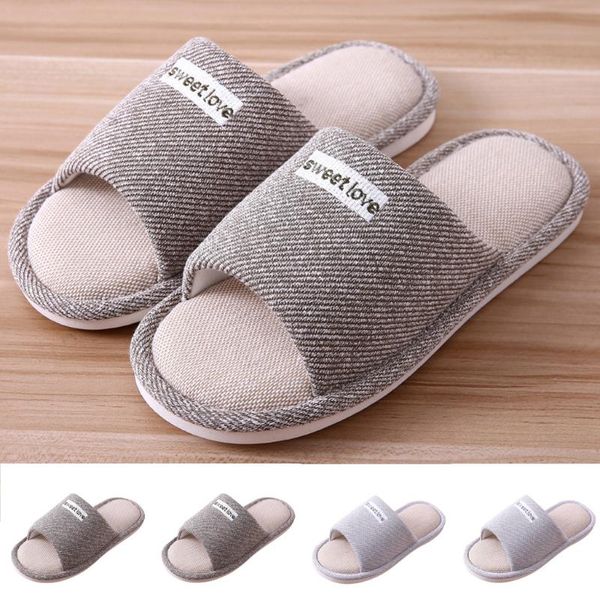 slippers natural flax home indoor floor shoes silent sweat for summer women sandals 37-43#3, Black
slippers natural flax home indoor floor shoes silent sweat for summer women sandals 37-43#3, Black