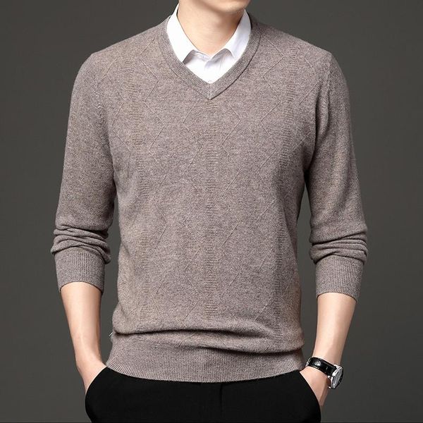 men's sweaters sweater autumn and winter v-neck pullover for young middle-aged solid color casual warm, White;black
men's sweaters sweater autumn and winter v-neck pullover for young middle-aged solid color casual warm, White;black