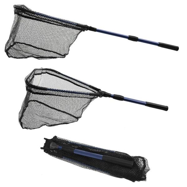 foldable fishing landing net with collapsible aluminum pole handle,durable mesh rubber coating accessories
foldable fishing landing net with collapsible aluminum pole handle,durable mesh rubber coating accessories