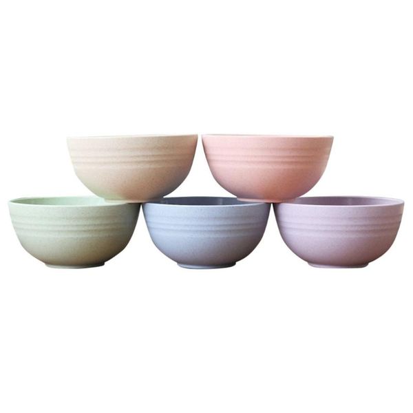 bowls 5pcs 12cm wheat straw salad bowl shatterproof mixing noodle container soup
bowls 5pcs 12cm wheat straw salad bowl shatterproof mixing noodle container soup