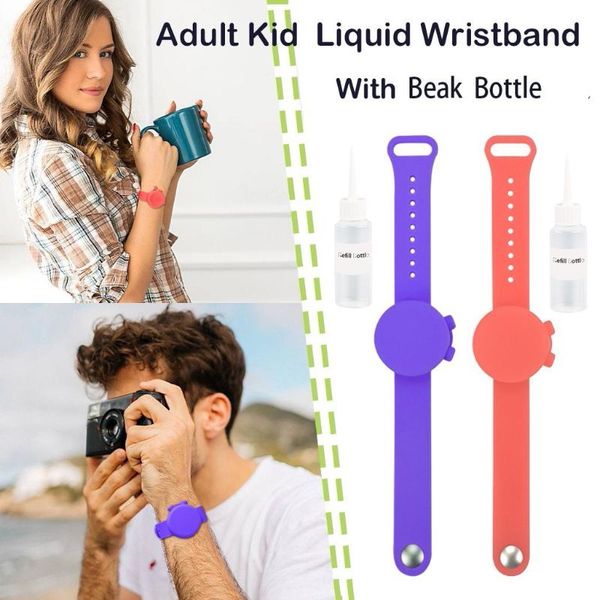 watch bands 2pc kid liquid wristband hand dispenser handwash gel with whole sanitizing silicone band bracelet desinfectant, Black;brown
watch bands 2pc kid liquid wristband hand dispenser handwash gel with whole sanitizing silicone band bracelet desinfectant, Black;brown