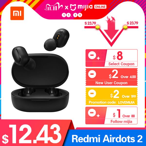 2021 xiaomi redmi airdots 2 wireless bluetooth 5.0 charging earphone in-ear stereo bass with mic handsmi earbuds ai control
2021 xiaomi redmi airdots 2 wireless bluetooth 5.0 charging earphone in-ear stereo bass with mic handsmi earbuds ai control
