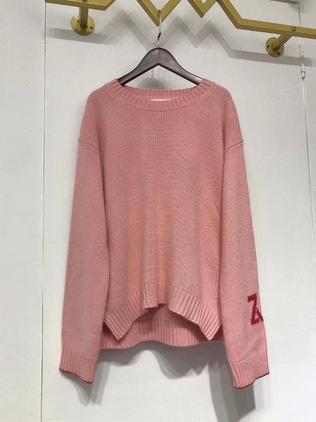 women's sweaters sweater dropped shoulder o-neck 100% cashmere knit pullover long sleeve with letter embroidered fashion pink jumper, White;black
women's sweaters sweater dropped shoulder o-neck 100% cashmere knit pullover long sleeve with letter embroidered fashion pink jumper, White;black