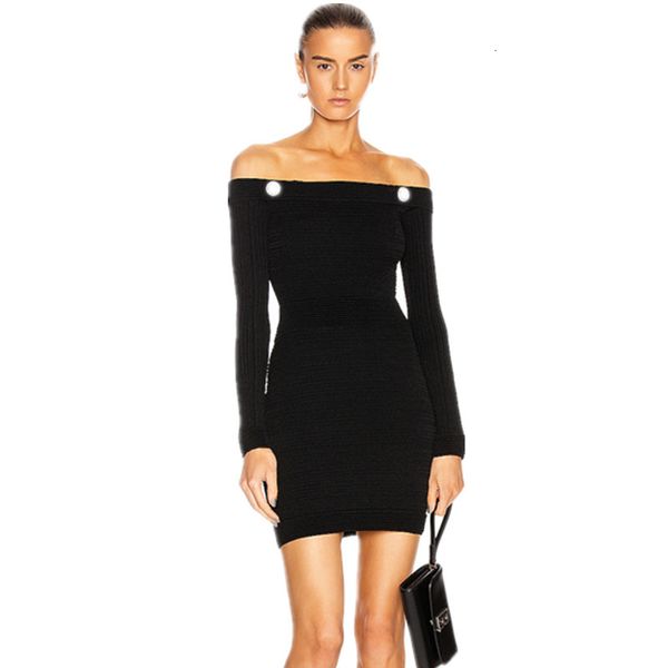dresses women winter long sleeve off shoulder black bodycon bandage designer evening party vestido, Black;gray
dresses women winter long sleeve off shoulder black bodycon bandage designer evening party vestido, Black;gray