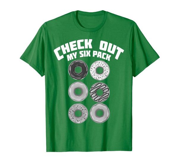 men's t-shirts cute check out my six pack doughnut abs shirt boys girls, White;black
men's t-shirts cute check out my six pack doughnut abs shirt boys girls, White;black