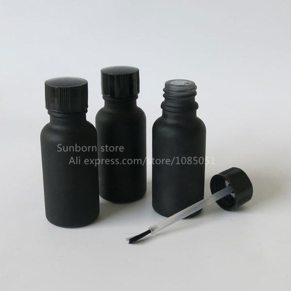 10pcs/lot 20ml matte black nail polish oil bottle with brush cap for gel liquid refillable empty cosmetic containers storage bottles & jars
10pcs/lot 20ml matte black nail polish oil bottle with brush cap for gel liquid refillable empty cosmetic containers storage bottles & jars