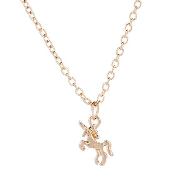 new necklace exquisite unicorn clavicle chain korean version simple ins versatile popular jewelry, Silver
new necklace exquisite unicorn clavicle chain korean version simple ins versatile popular jewelry, Silver