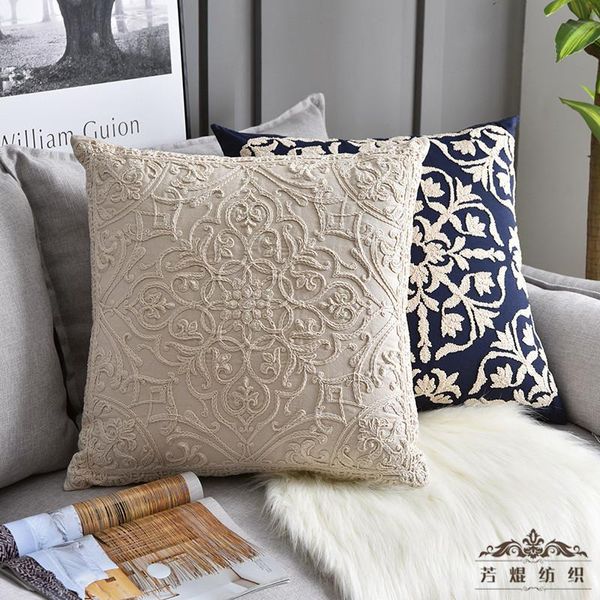 cushion/decorative pillow embroidered cushion cover grey beige geometric cotton square embroidery 50x50cm decorative pillowcae
cushion/decorative pillow embroidered cushion cover grey beige geometric cotton square embroidery 50x50cm decorative pillowcae