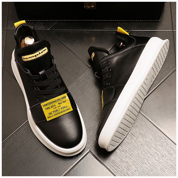 men's boots fleece warm cotton shoe fashionable versatile white board shoes thick platform shoes everyday shoes, Black
men's boots fleece warm cotton shoe fashionable versatile white board shoes thick platform shoes everyday shoes, Black