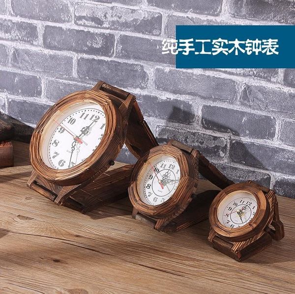 style wall clock of type hand watch antique sitting room household fashion wood creative clocks 
style wall clock of type hand watch antique sitting room household fashion wood creative clocks