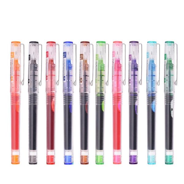 gel pens kawaii roller pen 10 colors ink straight liquid rollerball for school office stationery
gel pens kawaii roller pen 10 colors ink straight liquid rollerball for school office stationery