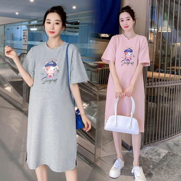 maternity dresses 413# clothes summer short sleeves cotton o neck t shirt dress easy matching loose stylish pregnant women, White
maternity dresses 413# clothes summer short sleeves cotton o neck t shirt dress easy matching loose stylish pregnant women, White