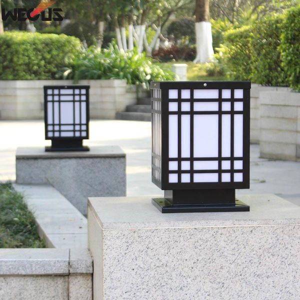 (wecus) wall pillar lamp, outdoor courtyard landscape rectangular door column lamp waterproof villa garden gate light lawn lamps
(wecus) wall pillar lamp, outdoor courtyard landscape rectangular door column lamp waterproof villa garden gate light lawn lamps