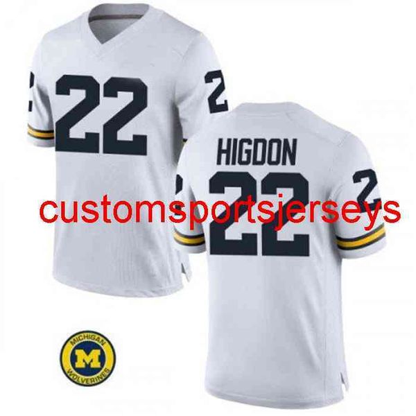 stitched new michigan wolverines #22 karan higdon jersey white ncaa custom any name number xs-5xl 6xl, Black
stitched new michigan wolverines #22 karan higdon jersey white ncaa custom any name number xs-5xl 6xl, Black