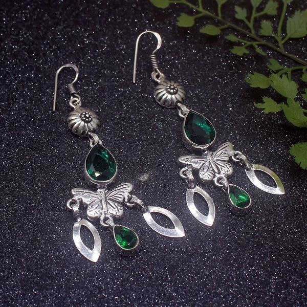 dangle & chandelier amazing shiny fashion greenz silver color for women drop earrings 2 3/4 inch hd527
dangle & chandelier amazing shiny fashion greenz silver color for women drop earrings 2 3/4 inch hd527