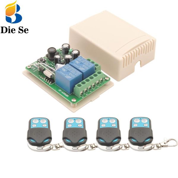 smart home control 433 mhz rf wireless remote switch ac 220v 10a 2ch relay receiver for universal garage/door/motor/electric curtain
smart home control 433 mhz rf wireless remote switch ac 220v 10a 2ch relay receiver for universal garage/door/motor/electric curtain