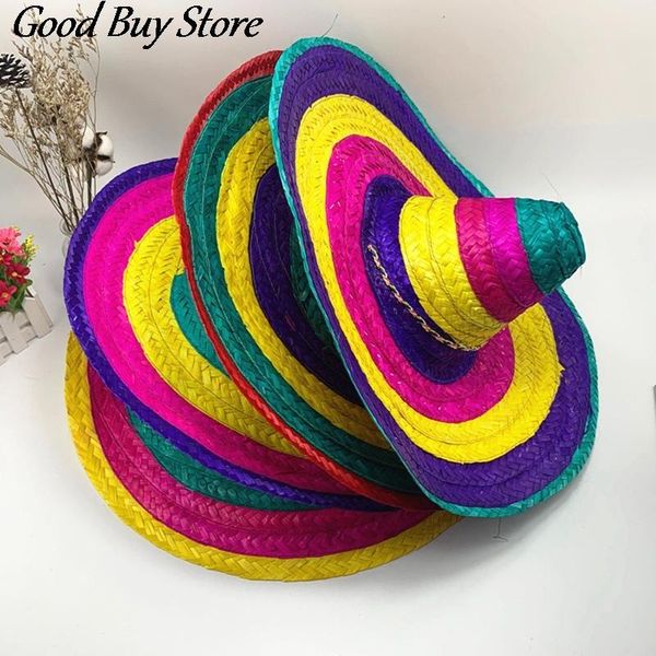 wide brim hats natural straw mexican hat oversize panama men women party sun caps fashion raffia carnival sombrero colorful striped bucket, Blue;gray
wide brim hats natural straw mexican hat oversize panama men women party sun caps fashion raffia carnival sombrero colorful striped bucket, Blue;gray
