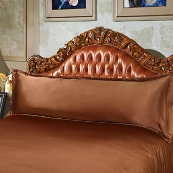 summer cool emulation silk satin body sleeping pillow cover solid color long pillowcase 120cm 150cm couple case
summer cool emulation silk satin body sleeping pillow cover solid color long pillowcase 120cm 150cm couple case