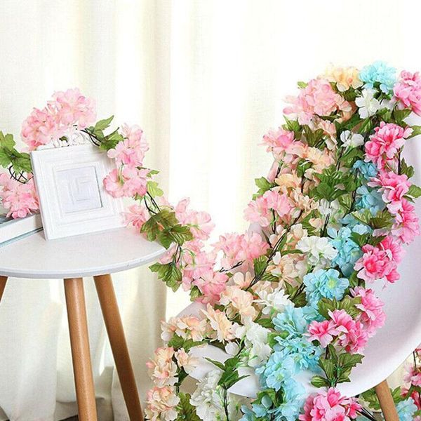 decorative flowers & wreaths fashion artificial flower 2m livingroom wedding decoration ornament cherry blossom vine romantic diy festive
decorative flowers & wreaths fashion artificial flower 2m livingroom wedding decoration ornament cherry blossom vine romantic diy festive